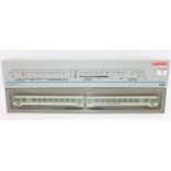 3676 Marklin Digital HO Diesel Triebwagenzug DB. 2-car diesel unit pale green and white. With