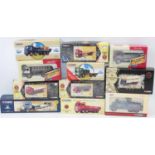 11 various boxed Corgi 1/50th scale road haulage and transport diecast, mixed series and examples to