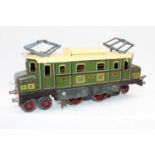 JEP ‘crocodile’ style 4-4-4 electric loco, E501 dark green lined red, roof has been repainted and