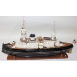 A very well made scratch-built 20th century model of a 12 Gun Warship, named "Neptune", comprising