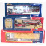 Corgi Hauliers of Renown 1/50th scale road transport group, 3 examples all boxed, reference