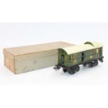 1930s Bing green Continental outline 'Packwagen Fourgons à Bagage Goods Truck' No. 105134 Cat. No.