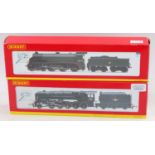 Hornby Railways 00 Gauge Locomotive Group, 2 examples, to include R2105C Class 9F No.92158 BR 2-10-