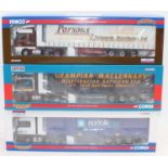 Corgi Toys Hauliers of Renown 1/50th scale road transport group, 3 examples all as issued, reference