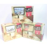 A collection of 3 boxed Corgi Classics 'Cafe Connection' models in approx. 1:50 scale as follows: