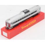 Triang Budd RDC-2 R352CN silver and black 101 railcar (E), box repro