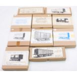 10 D&S brass kits to build coaches and passenger vans, including LNWR, L&Y, GCR and NBR