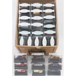 110+ various Oxford and Cararama 1/76th and N Gauge related diecast group, all plastic-cased,