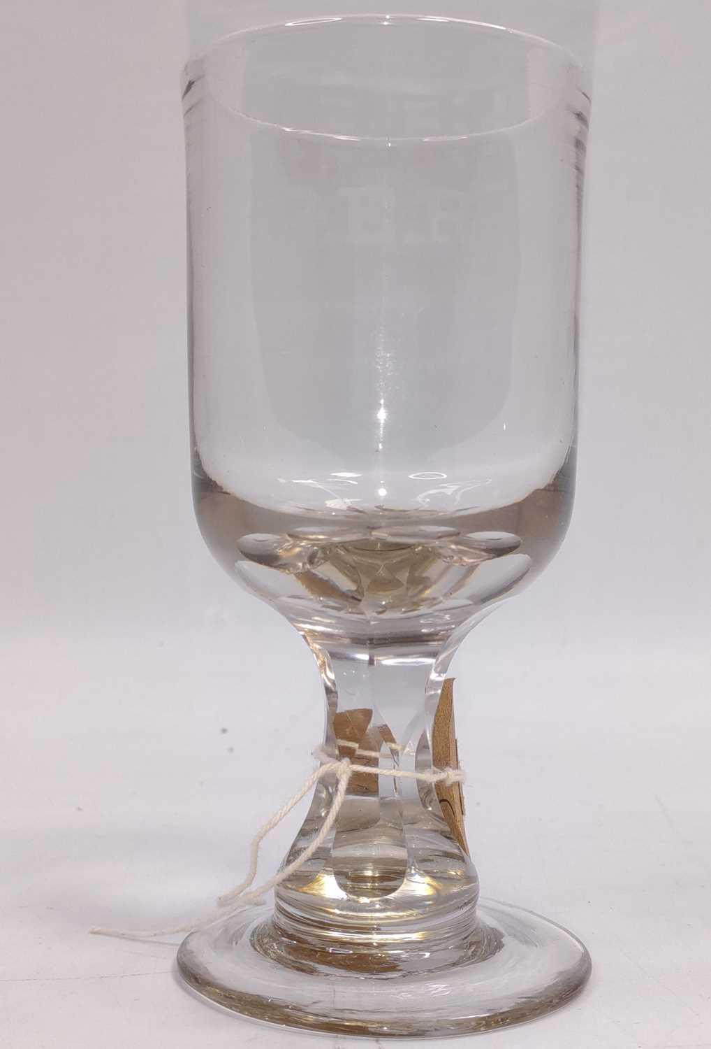 A Great Eastern Railway Rummer, 200ml Glass, clearly etched GER, excellent condition, height 16cm