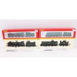 Two Hornby 4-6-2 locos and tenders: R2221 Battle of Britain class Tangmere BR 34067 (N-BE) with