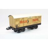 1930s Bing cream bogie Milk Traffic Van (VG)