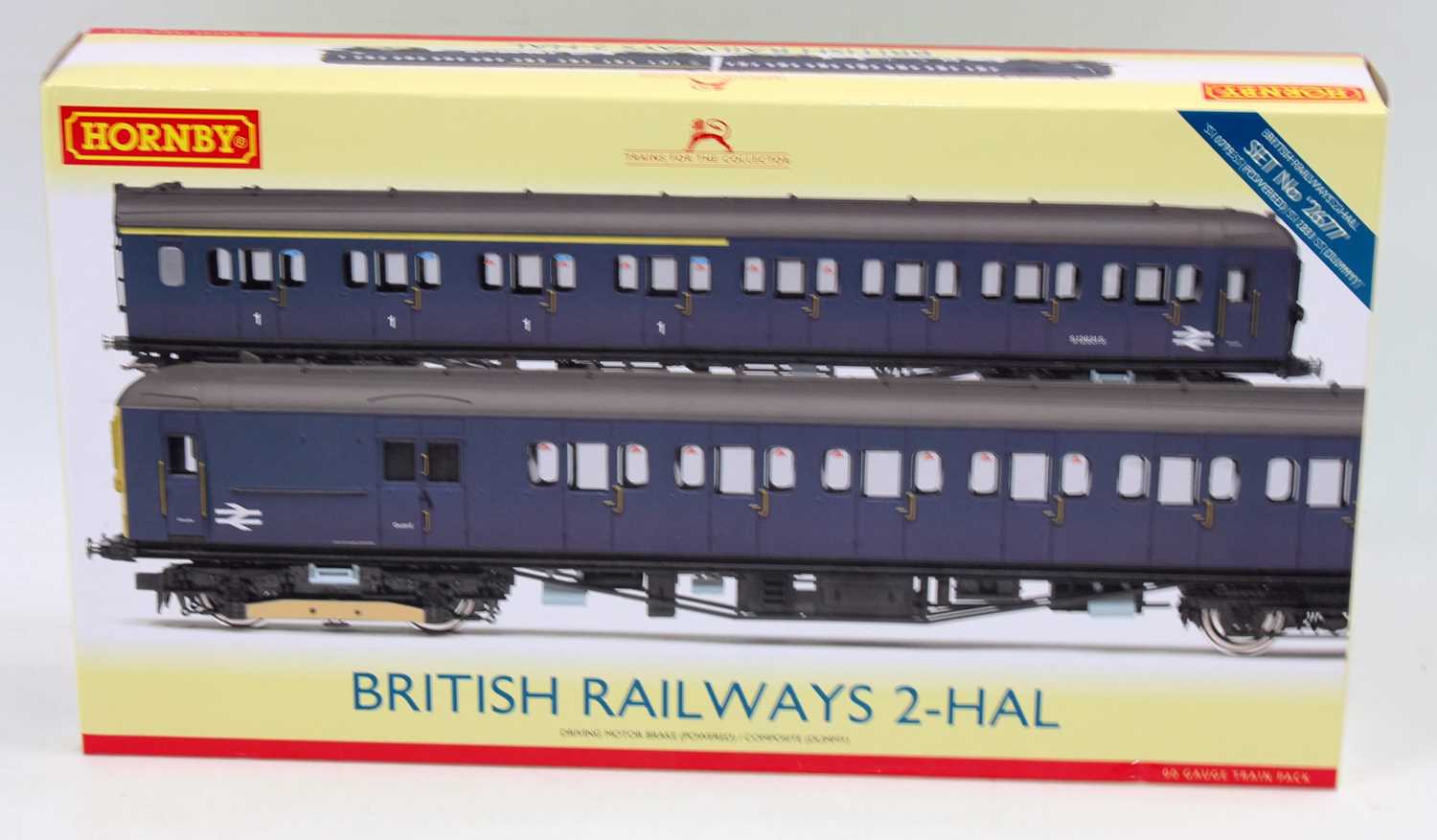 Hornby Railways 00 Gauge R3341 Set No.2677 British Railways 2-HAL Set, as issued in the original box