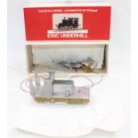 Eric Underhill 7mm scale white metal kit for a LMS Fowler 0-4-0 Shunter Loco, part built, boxed