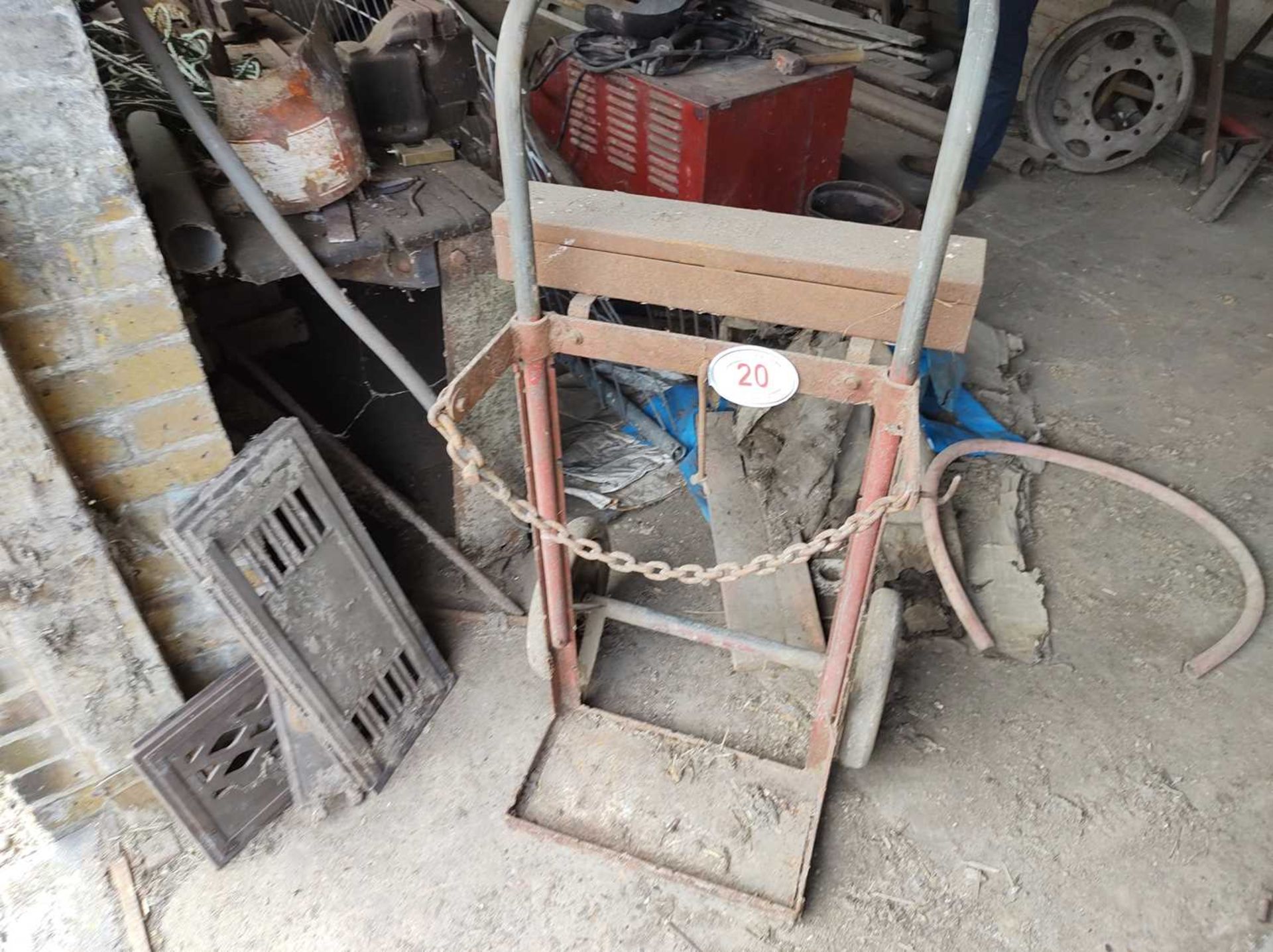 Welding Bottle Trolley