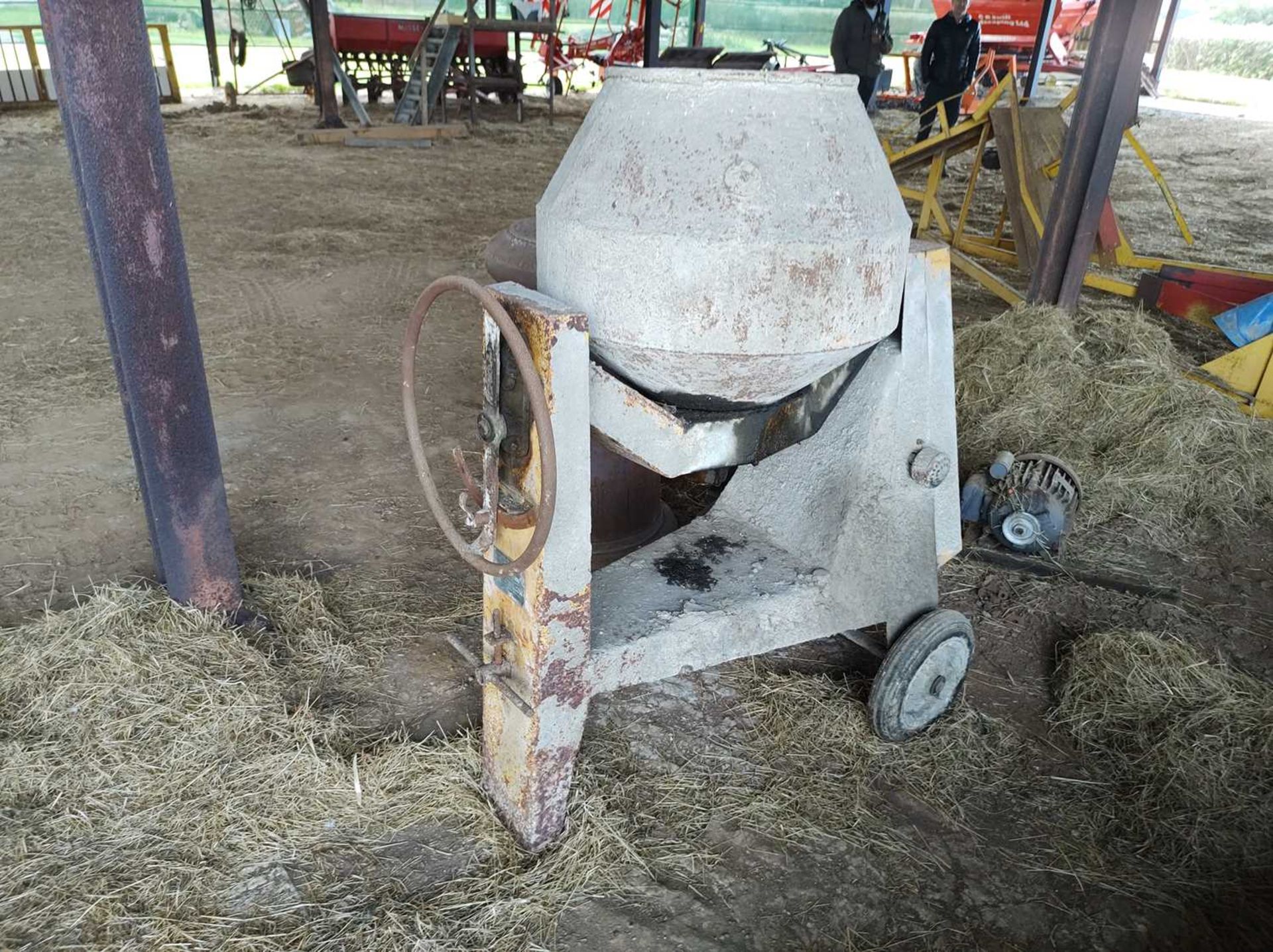 Vintage Cement Mixer