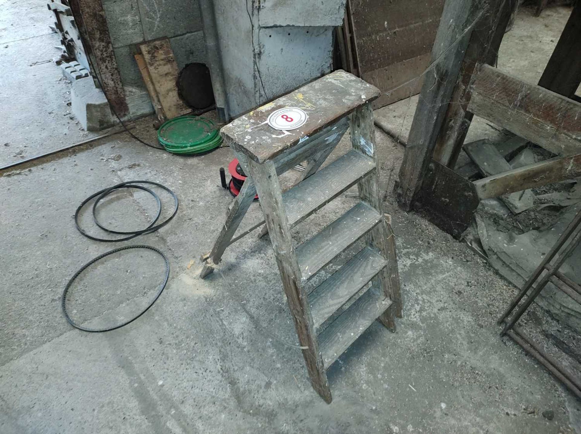 Wooden Step Ladder