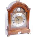 A 20th century mahogany cased bracket clock, in the Georgian style, the eight-day movement with