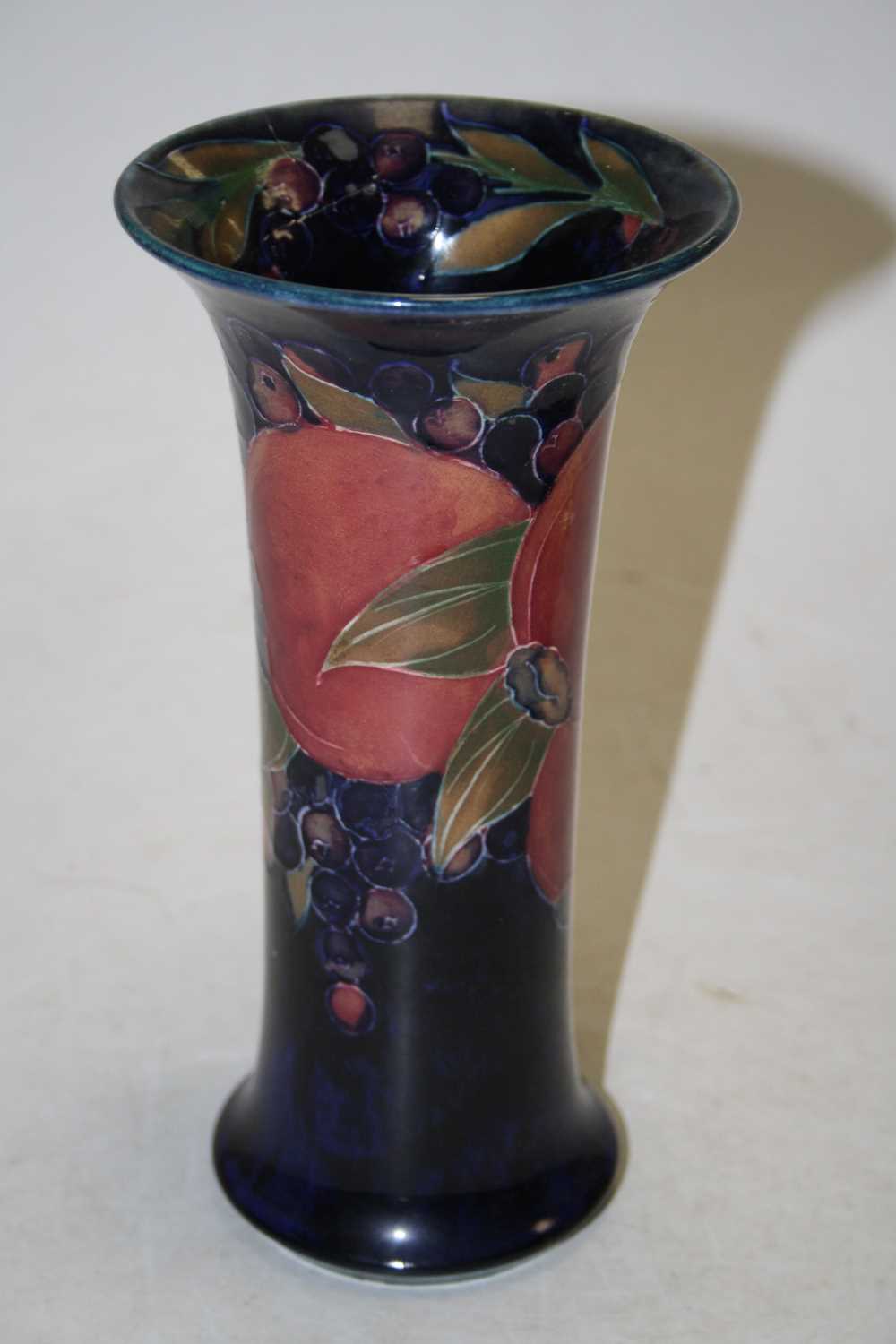 A Moorcroft Pottery lidded mug of waisted cylindrical form, tubeline decorated in the Bermuda - Image 2 of 6