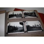 Three albums of 20th century photographs of railway interestCondition report: Numbers of photos in