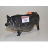 A Royal Doulton model of a Vietnamese pot bellied pig, having printed mark versoCondition report: