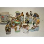 A collection of Royal Albert and Beswick Beatrix Potter figures, to include Babbity Bumble, Peter