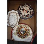 A collection of various ceramics, to include a Vienna porcelain plate (a/f), a Crescent porcelain