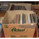 Two boxes containing a collection of LPs, to include Frank Sinatra, Glen Miller, and Syd Lawrence