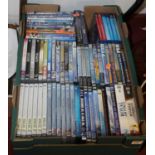 A collection of DVDs relating to aviation, to include Bomber Command, Falcon Nimrod, mixed Blu-