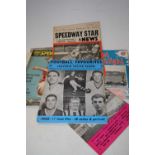 A box of miscellaneous sport related books, to include Fast Fury by Freddie Truman, Finney by Tom