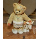 A collection of Cherished Teddies resin figures, all boxedCondition report: 13