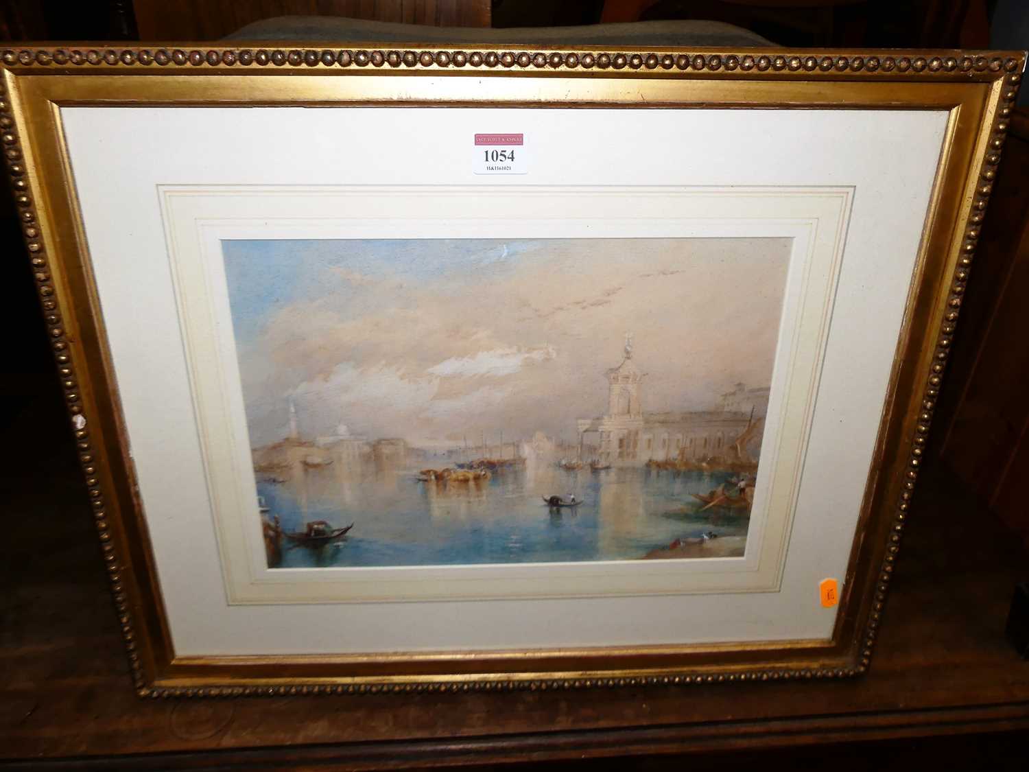 After JMW Turner - Venice, watercolour, 24x35cm