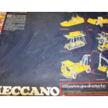 One box of loose boxed sets of Meccano, to include sets 3 and 6, and other various loose Meccano