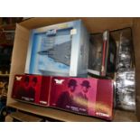 One large box of toys, to include three Corgi Legends Aircraft models, two 1:32 scale Aviation