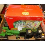 A Lledo BS1002 boxed circus big-top; together with a playworn Triang tractor No.2, a plastic Jeep,