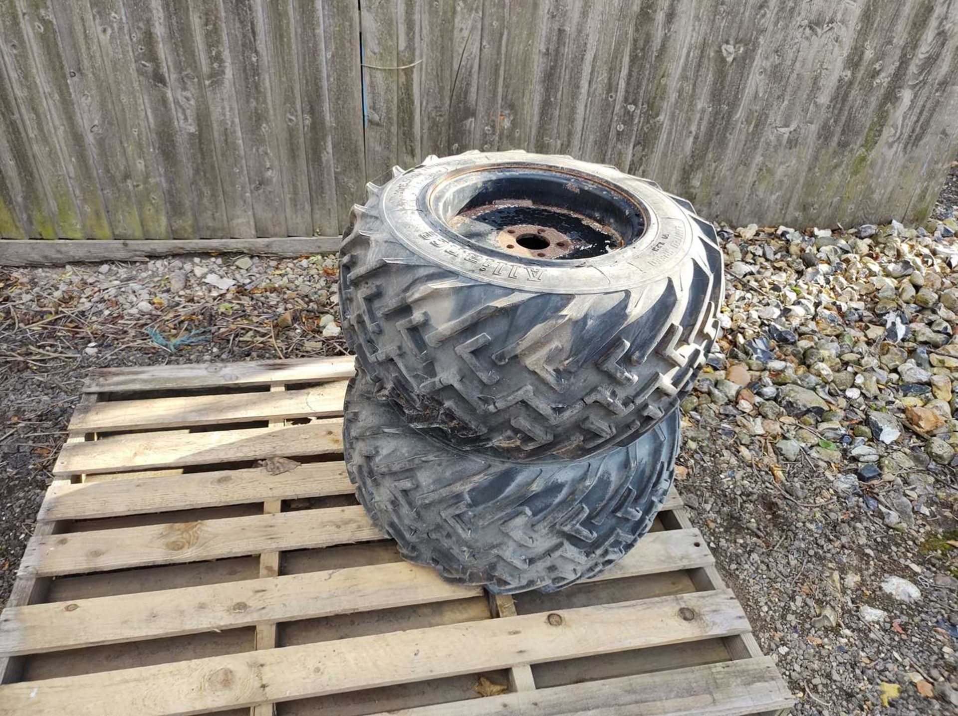 Pair of Alliance 31 x 15.5-15 Flotation Tyres