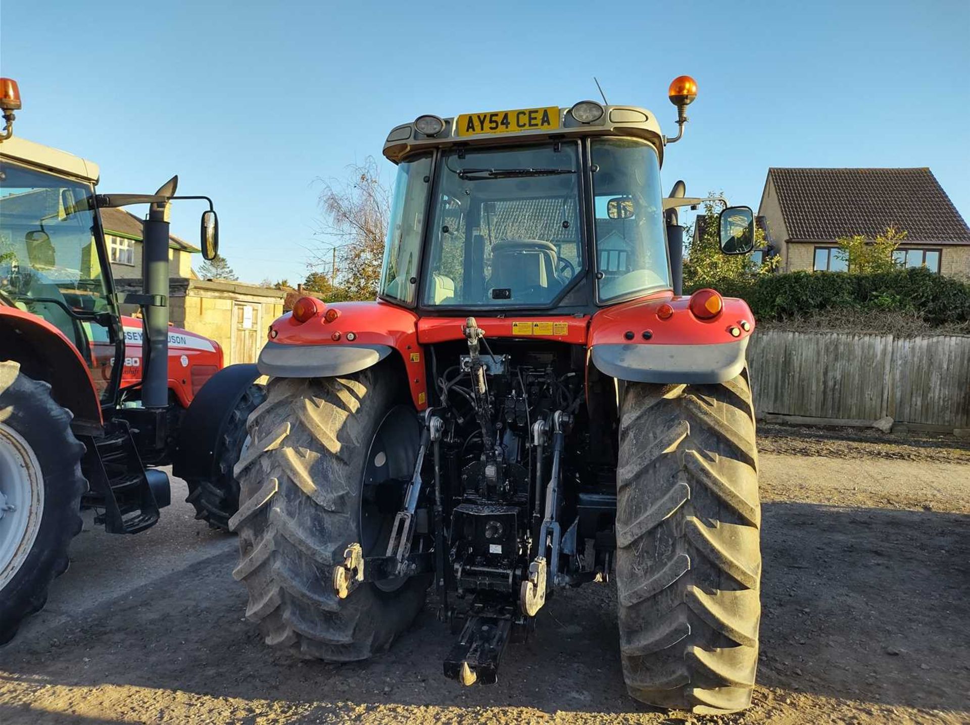 Massey Ferguson 6480 Dynashift Tractor with Opico Front Linkage. 5,799 Hrs. 3 Spools. Reg: AY54 CEA. - Image 5 of 8