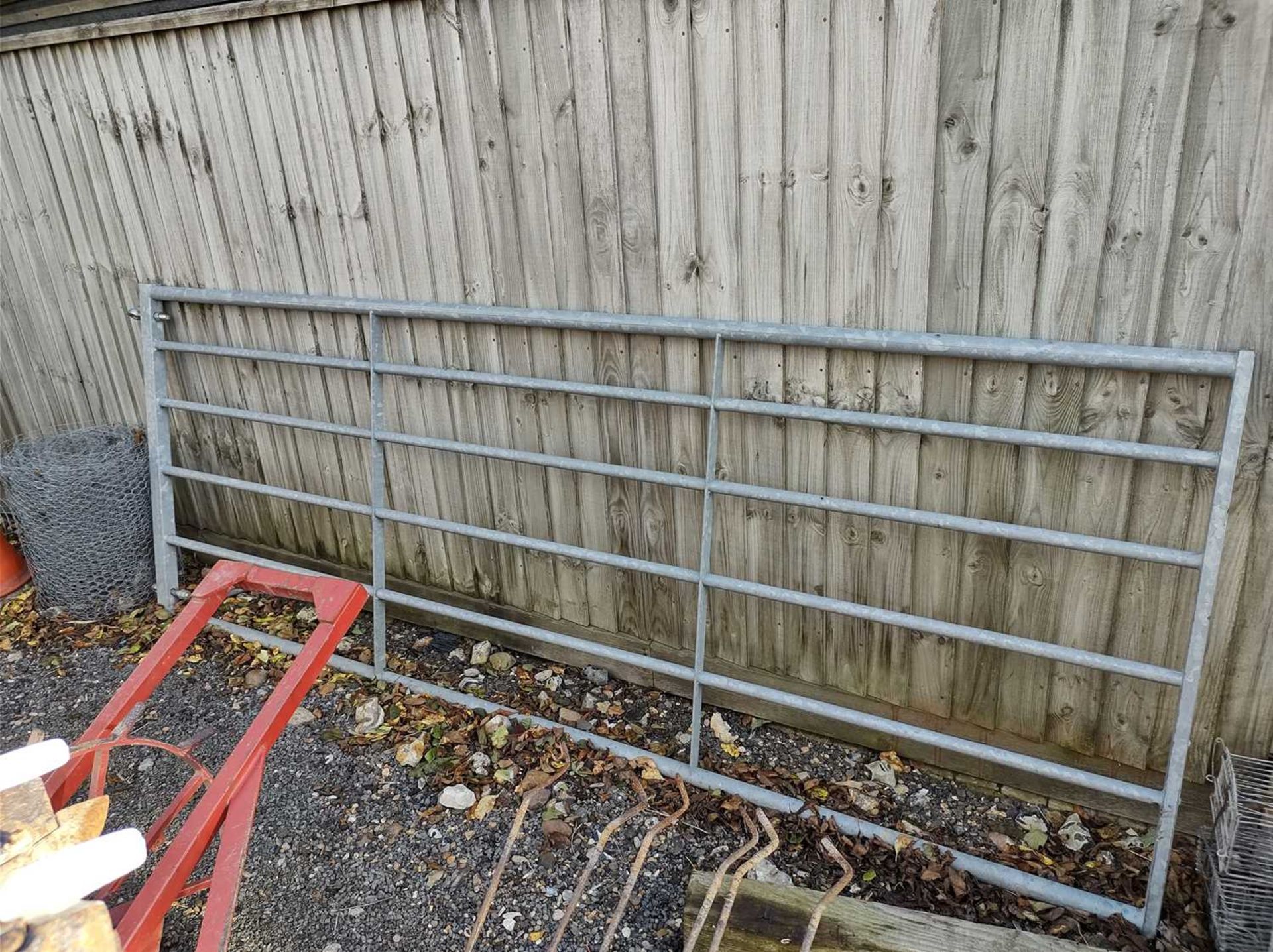 3m Galvanised Gate