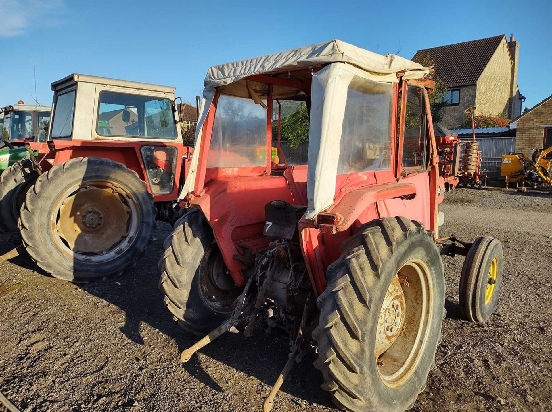 Massey Ferguson 135 Tractor with Original Front Wheels. Pickup Hitch. 2,284 Hrs. Reg: 7JE 705X - Image 4 of 10