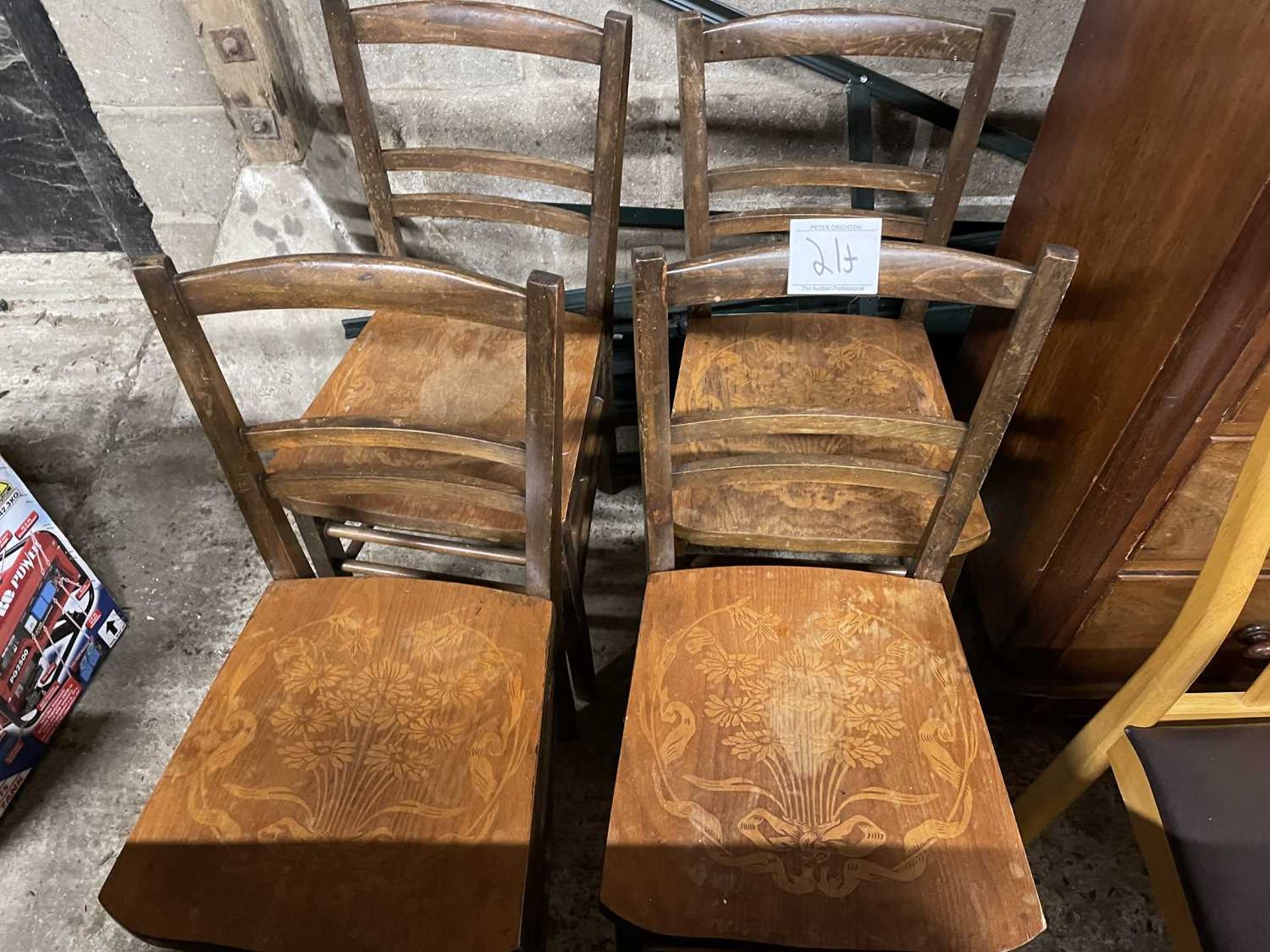 4 x Wooden Chairs