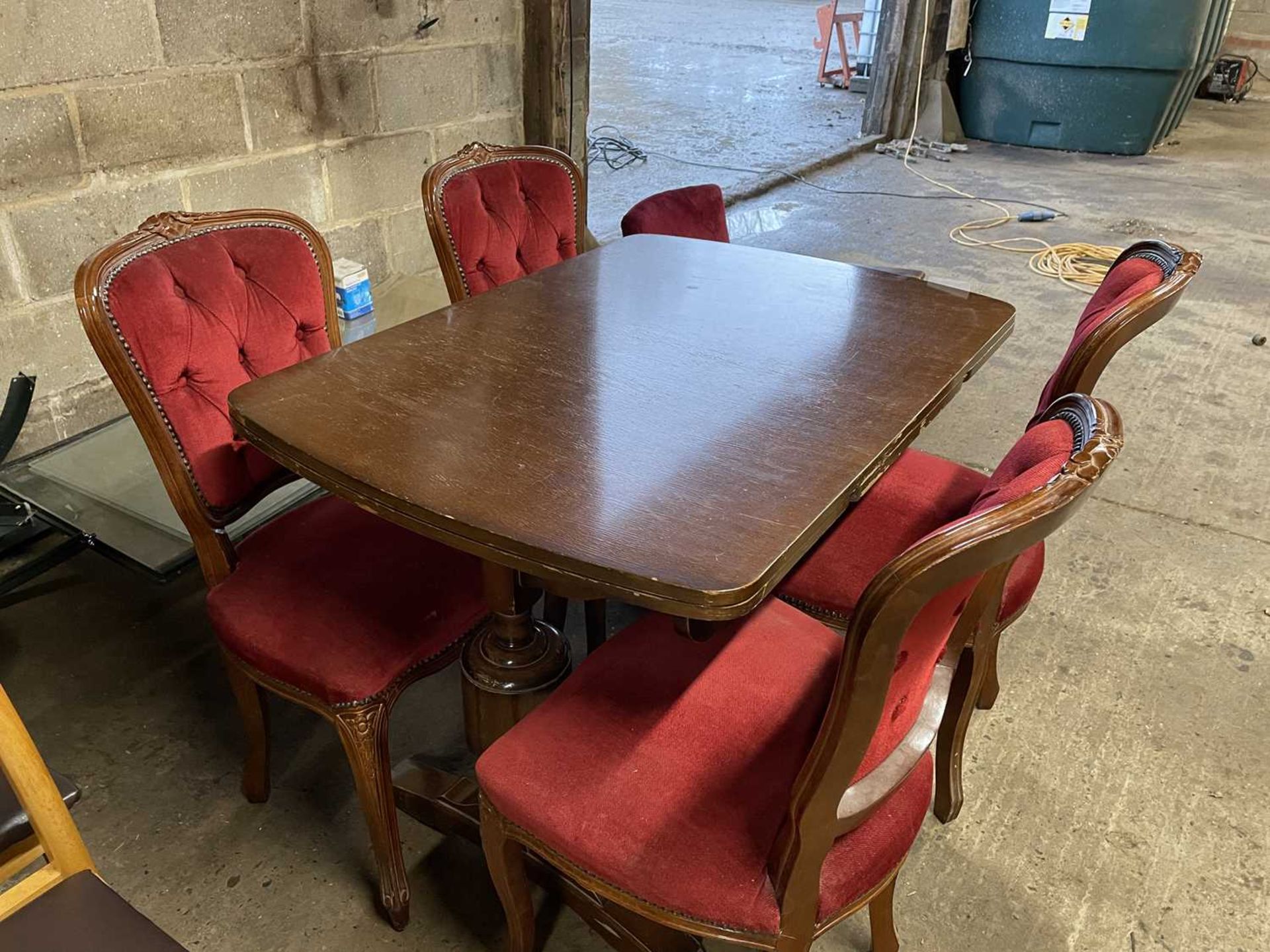 Dining Room Table & Chairs - Image 2 of 2