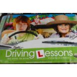 Driving Lessons, 2006 UK quad film poster, starring Julie Walters and Rupert Grint, signed by both