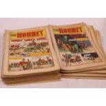A collection of vintage The Hornets comics, mainly from the 1960s