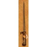 A 20th century German mauser bayonet, 65cm