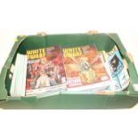 A box of various role play magazines mainly being White Dwarf Warhammer (34 in total)