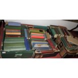 Four boxes of various books mainly relating to zoology
