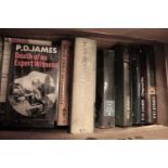 A collection of books, mainly first edition PD James and Alan Bennett, to include PD James The