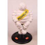 A cast iron advertising figure of the Michelin Man, h.28cm