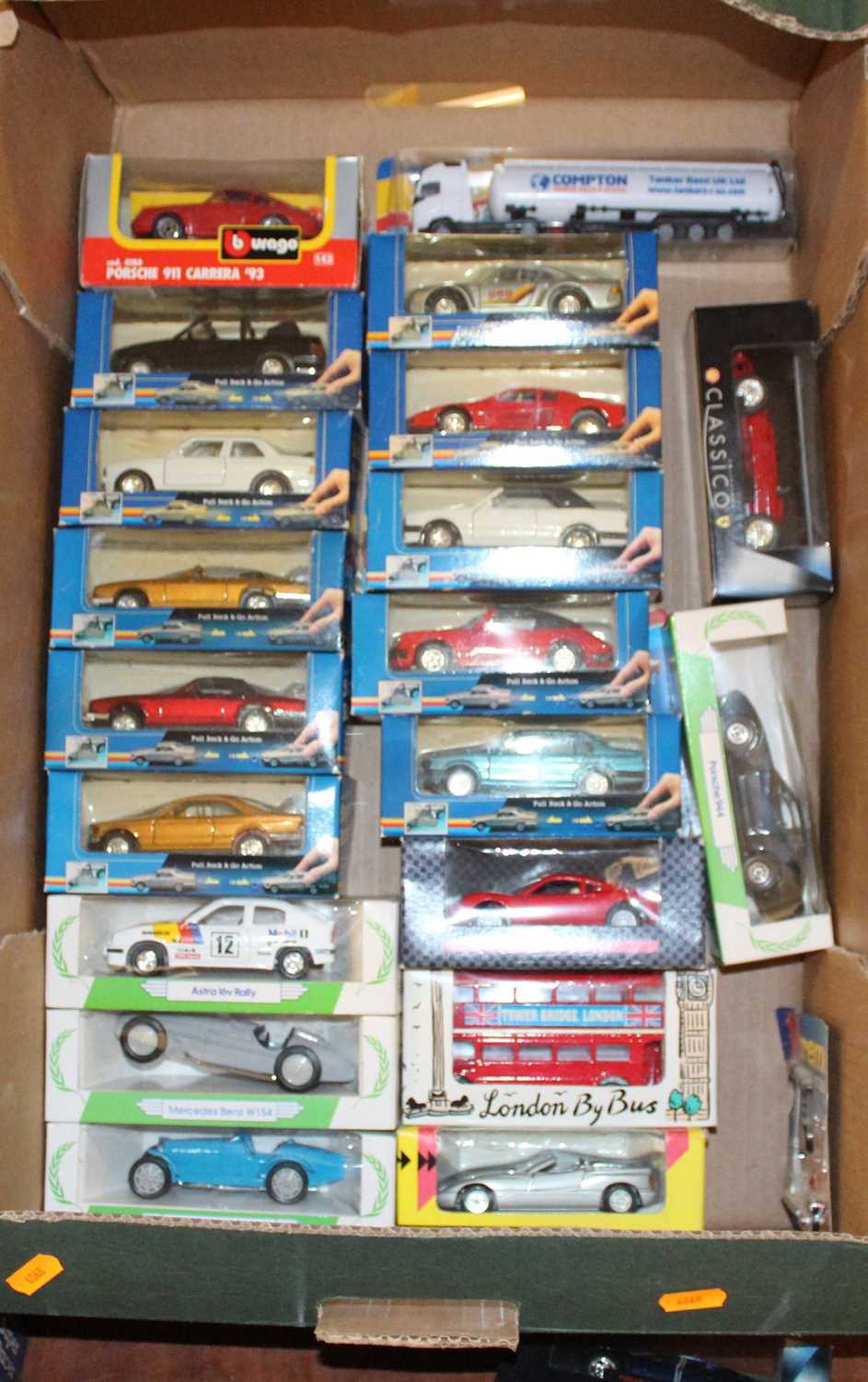 One tray containing a quantity of mainly modern release diecasts, to include Corgi Toys James Bond - Image 2 of 2