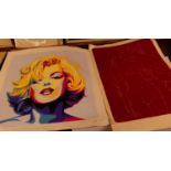 Contemporary school - Marilyn Monroe, screenprint on wove, indistinctly signed, numbered 47/75,