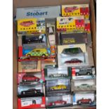 One tray of mixed modern issue diecasts to include Solido, Vanguards, The World of Eddie Stobart,